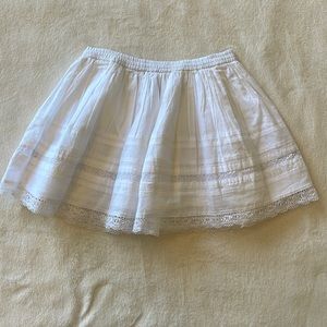 White Polo Skirt